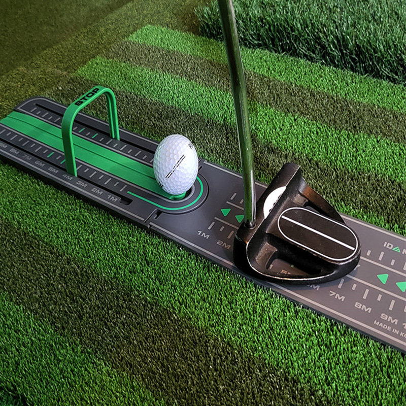 Xnells 韓国製 ハイウェイパターボード ゴルフパター 精密距離パッティング練習器具