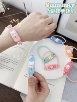 Lovers cartoon mosquito-proof hand-chain bracelet Mosquito Repellent Son carry a long-lasting cute teenage girl Heart outdoor portable