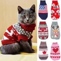 Cute Cat Sweater Costume Winter Warm Pet Clothes for Cats Ka