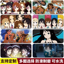 Light tone girl rat standard pad Anime cute girl oversized keyboard pad Mouse pad Office large computer desk pad