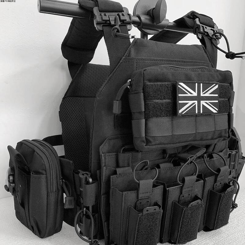 Black Multifunctional Tactical Vest, Breathable and Suitable for Outdoor Use, Tactical Vest Jpc Field Equipment, Premium Product Black Multifunctional Tactical Vest, Breathable and Suitable for Outdoor Use, Tactical Vest Jpc Field Equipment, Premium Product