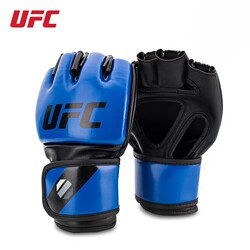 [Ufc Official Genuine Product]Half-Finger Boxing Gloves, Breathable Training Gloves for Adults, Suitable for Sanda Training and Fighting