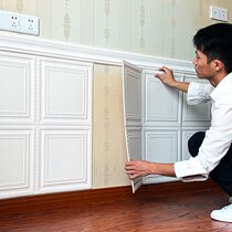 Wall Soft Bag Wall Sticker Self-Glued Strong Paper Eco-friendly Insulation Indoor Warm Self-Post Solid Thickened Multohouse Cement