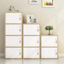 Storage cabinet high cabinet length 40 width 30 30 80130 80130 1000160 cm wood small cabinet multilayer shoe cabinet with door