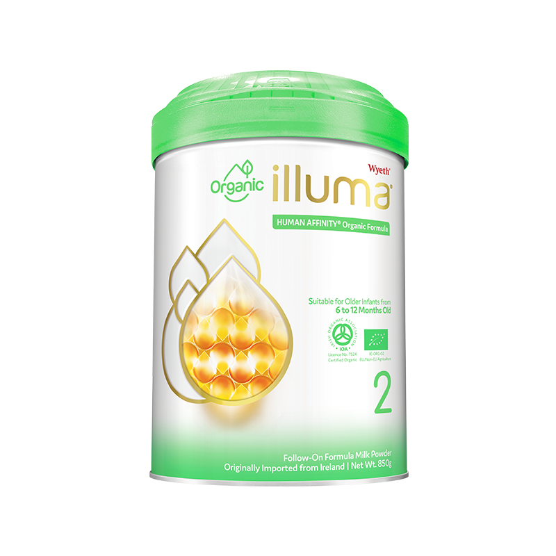 The Hong Kong version of Huthi Qiqi Organic infant milk powder 2 paragraphs 850g (6-12 months) expired on 2023430