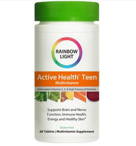 Rainbow Light Active Healthy Youth Complex Mineral Vitamin 60 Tablets