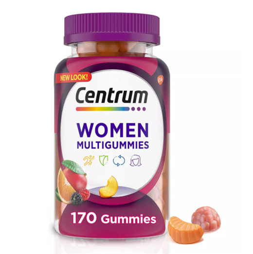 Ms. Shan Cunn, Centrum of the United States, 50-year-old complex vitamin fruit gummy