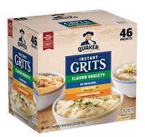 United States Quaker Quaker Instant Grits coarse particles Instant cereal original flavor comprehensive pepper