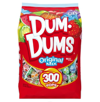 American DUM DUM Sum sum fruit lollipop 1450G 300 roots