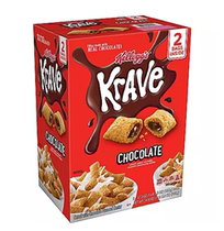 United States direct mail Kelloggs Krave mixed chocolate sandwich nutrition cereal breakfast