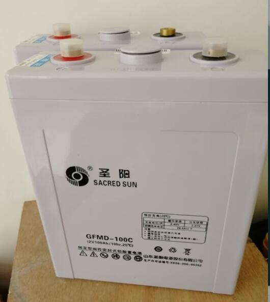 Sanyang storage battery 2V100AH valve control type lead-acid free maintenance GFMD-100C power plant DC screen National