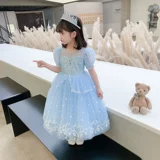 Детский наряд маленькой принцессы, платье, юбка на девочку, «Холодное сердце», юбка-пачка