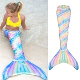 Детский купальник, наряд маленькой принцессы, крой «рыбий хвост», защита от солнца