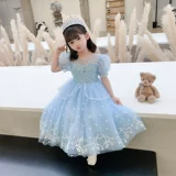 Детский наряд маленькой принцессы, платье, юбка на девочку, «Холодное сердце», юбка-пачка