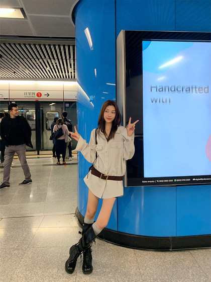 44AaSi 韩版莱赛尔长袖衬衫女宽松百搭高级感气质上衣