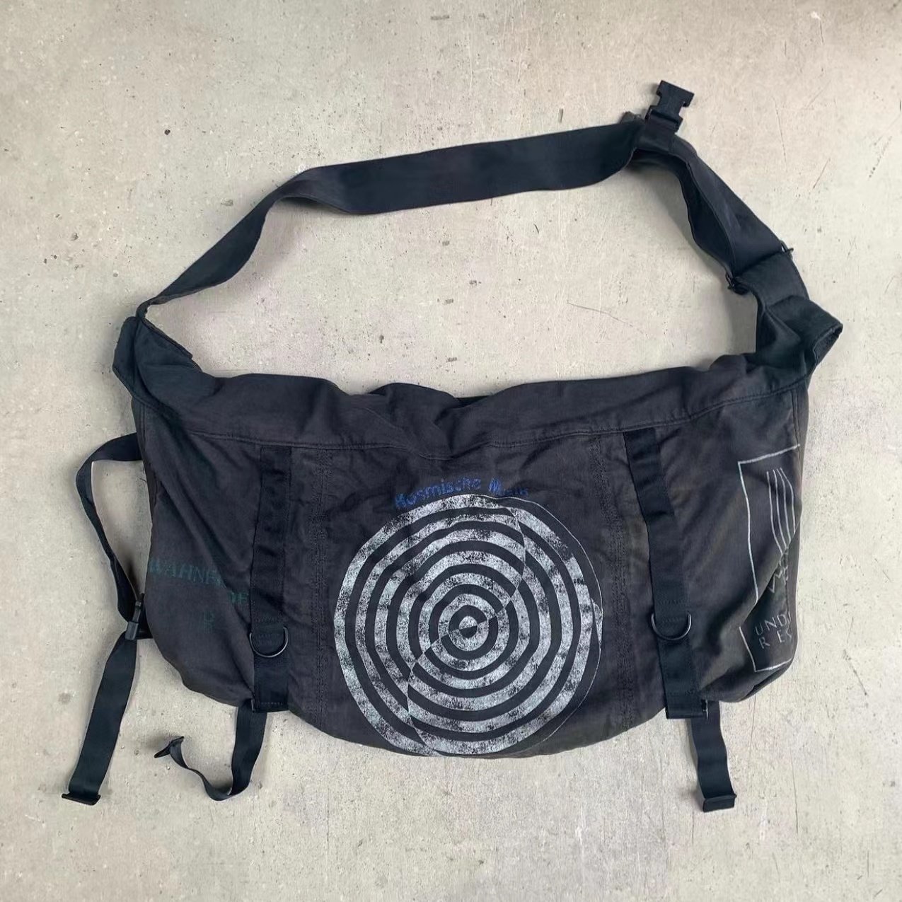 Undercover 06ss vortex dissolving wanderer bag: the perfect fusion