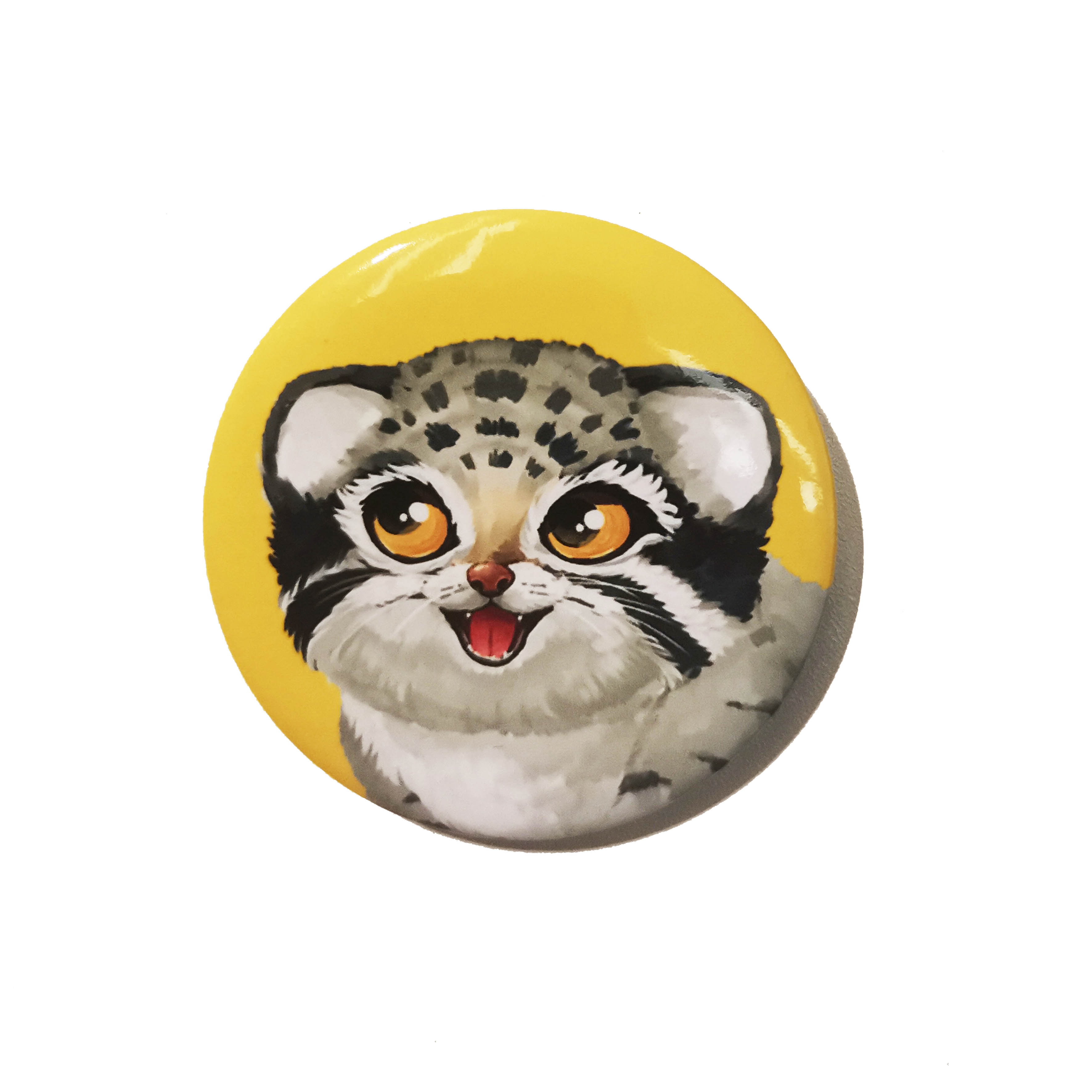 Rabbit cute and cute cartoon tinplate badge