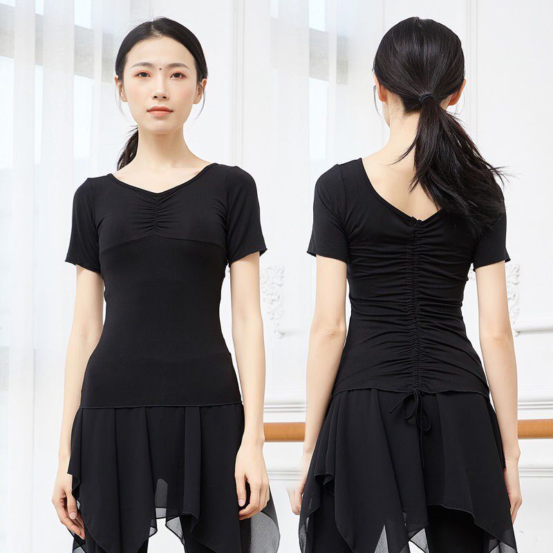 Dance Practice Martial Suit Women Adults Students Tight Dancing Clothes Body Chinese Classical Teachers Folk Dance Costumes