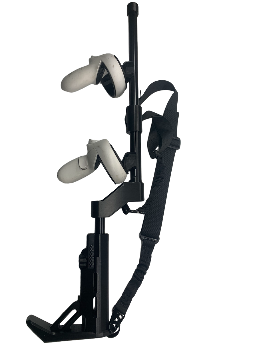 Quest2 Virtual Reality Game VR Game Stabilizer - Black Plastic Steel Tube 2 0