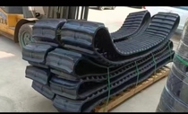 Creeper transport vehicle track C400X90BSX56 400X90BSX62 68 70 thickened rubber track parts