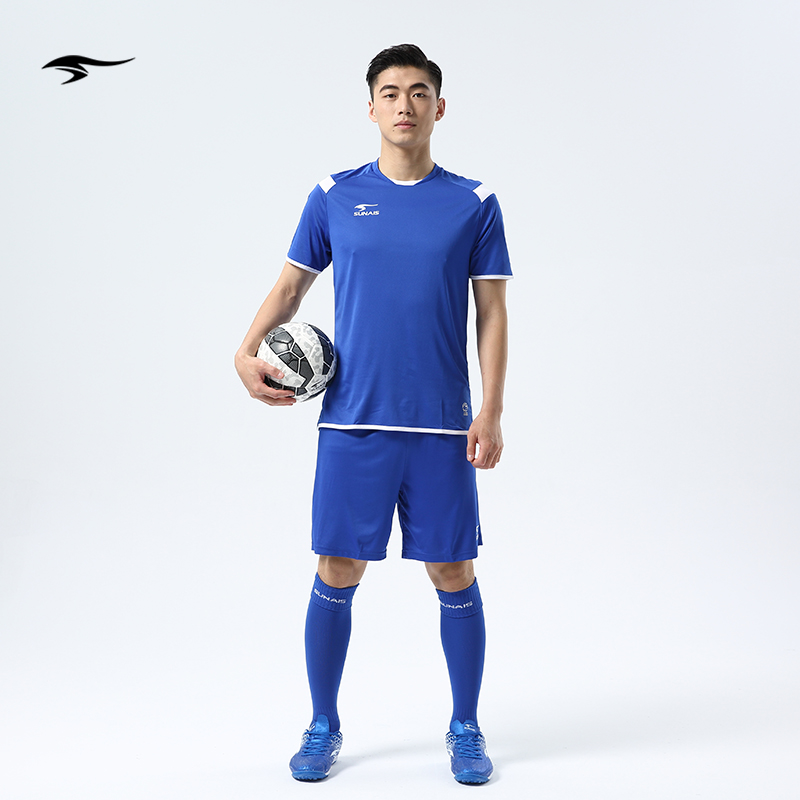 SUNAIS Shulai lion seven-star shirt adult sports running football suit men and women two-piece suit player version summer