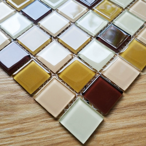 Синяя стеклянная мозаика, дорожный бассейн для детского сада