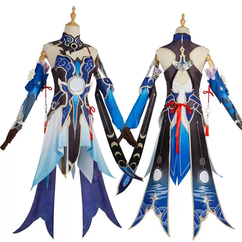 Honkai Star Rail Game jingliu Cosplay Costume Full Set
