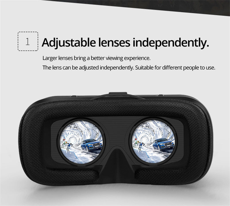 Умные очки vr shinecon-virtual reality headset para smartphone, smart p 007
