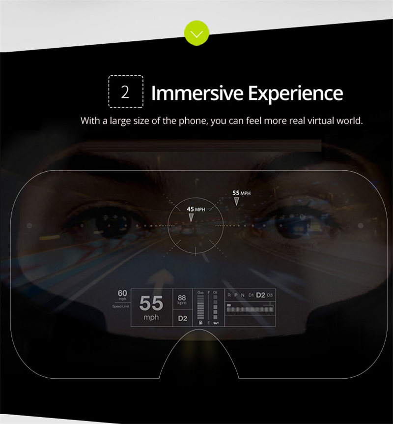 Умные очки vr shinecon-virtual reality headset para smartphone, smart p 007