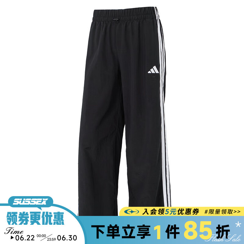 Adidas New Summer Women's Sports Casual Pants, Lightweight, Breathable, Loose, Versatile and Slimming Je1306