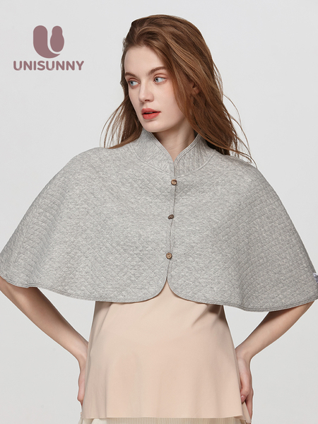 Unisunny Postpartum Shawl Pure Cotton Nursing Clothing Shoulder and Neck Protection for Pregnant Women Postpartum Breastfeeding Cape Suitable for All — 4