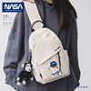 Ole NASA joint chest bag for men and women sports shoulder waist crossbody bag casual backpack large capacity for middle school students