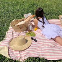 Outdoor spring outing mat picnic mat camping moisture-proof mat music festival portable waterproof ins style picnic cloth park