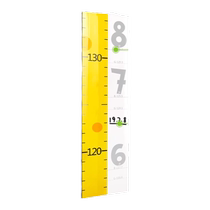 Childrens height measurement wall sticker 3D three-dimensional magnetic suction does not hurt the wall giraffe precision instrument baby height ruler artifact