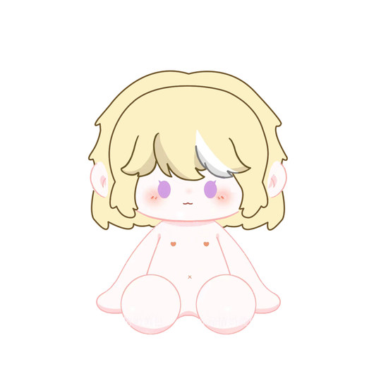 Mechanic 40cm Cotton Doll Cartoon Anime Fan-Made Doll Girly Gift Ichiban Kuji Gardener Puppeteer