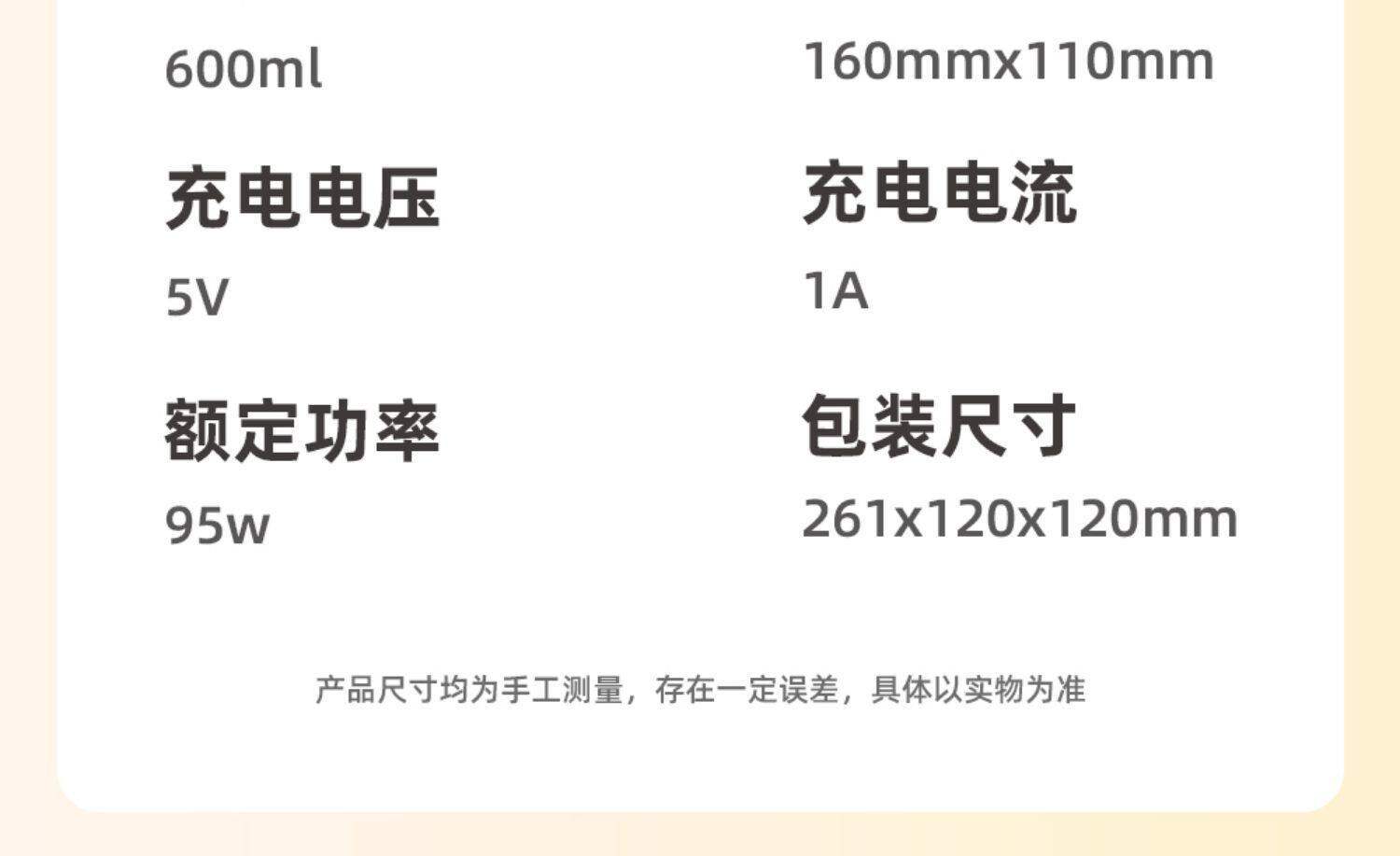 Мини Соковыжималка 南极人便携榨汁机电动榨汁桶无线充电小型多功能家用吨吨桶果汁杯 NGGGN