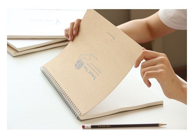 Stationery 24K speed 16K writing double circle book painting travel time brush drawing board sketch book graffiti student stationery