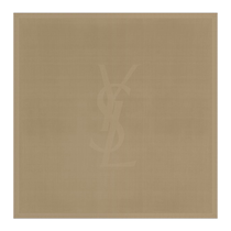 6 numéros sans intérêt] YSL Yves Saint Laurent Foulard carré en satin de crêpe de soie de mûrier LE CASSANDRE Femme