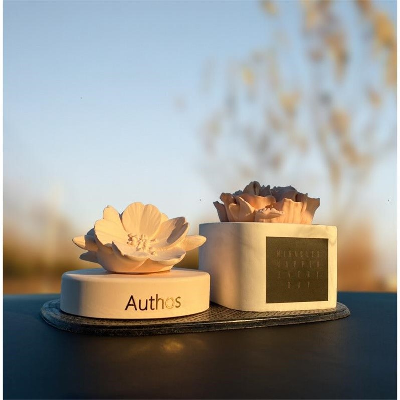 Automotive furnishing romantic flowers Car aroma net red in wind expansion fragrance creative aroma decorative products