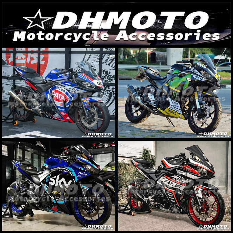 Suitable for Yamaha Yzf R25 R3 2014 15 16 17 18 Full Set of Vehicle Body Shell Fairing