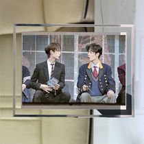 YGY Bojuns One Xiao Crystal photo frame Showar Wangs one-bowing desk should be used to customize and send girl birthday present