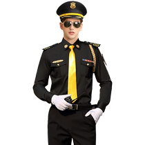Beiying new style security work clothes shirt suit black short-sleeved summer uniform image post concierge uniform mens long-sleeved