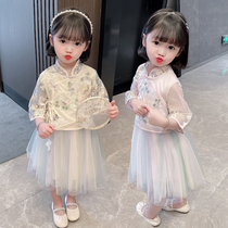 Girls dress in summer dress 1 to 3 2 2 years old and 2 and 2 baby improved old style dress