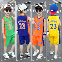 Boys vest basketball suit childrens sports summer dress 6 to 7 889 910 years old 12 boy speed dry jersey