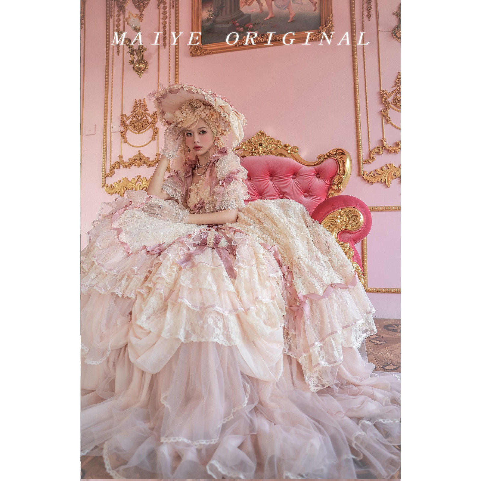 现货掉落【黛安蔷薇长款】Lolita花嫁华丽洋装裙,梦幻婚礼必备,快来抢购吧!-lolita洛丽塔连衣裙-淘宝好物网