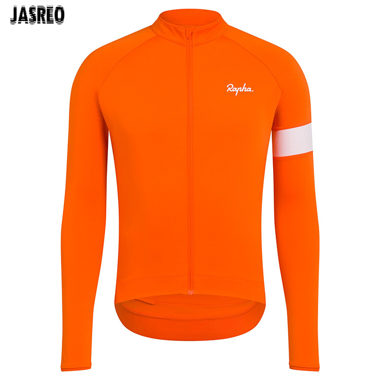 rapha spring and summer cycling jersey long-sleeved men's and women's road cycling team version custom cycling pants larger size