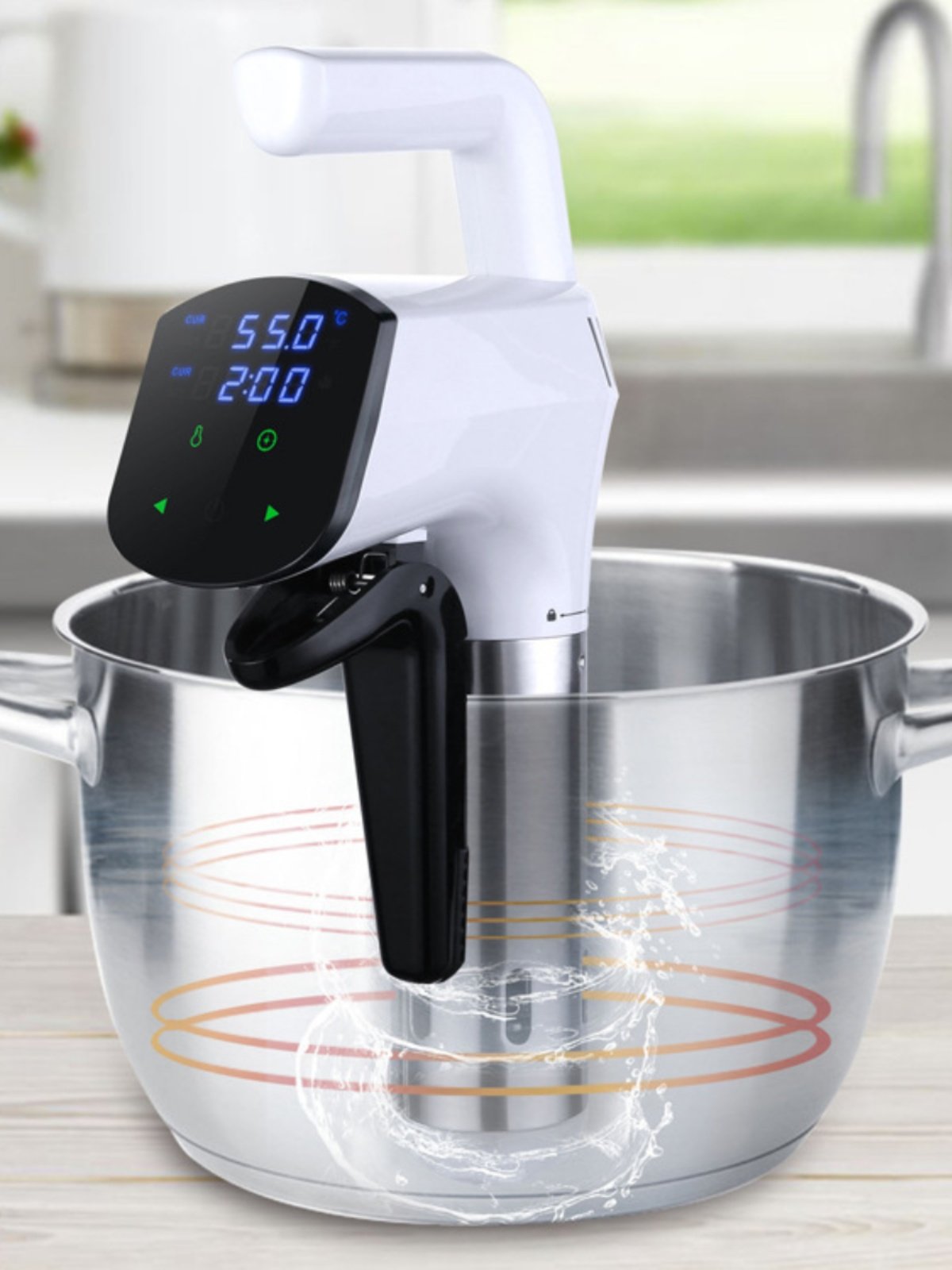 Export New Low-Temperature Slow Cooking Machine Commercial Smart Steak Feeding Machine Slow Cooking Stick Soousvide Household High-Power
