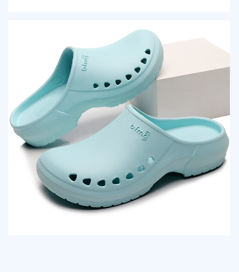 Operating room slippers women's non-slip surgical shoes hospital professional protective non-stinky feet thick-soled surgeon laboratory shoes