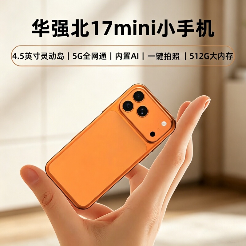Huaqiangbei 17Pro Mini Ultra-Thin Ultra-Small Mini Student and Children's 4.5 Android Small Screen Student Smartphone