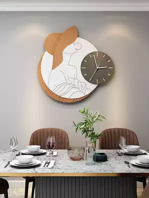 Modern living room entrance wall decoration Light luxury wall TV wall decoration Nordic background pendant Bedroom bed head hanging painting